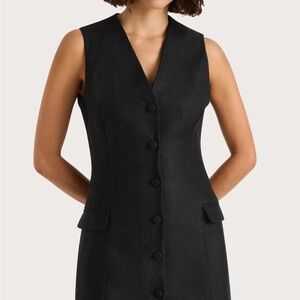 Faithfull Eloise Tailored Linen Dress